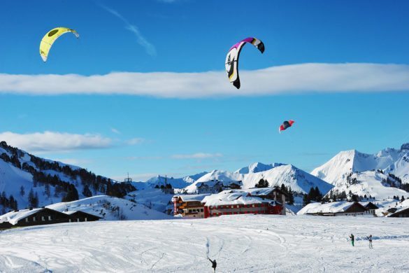 Snowkiten im Winter- & Skiurlaub in Obertauern, Salzburg
